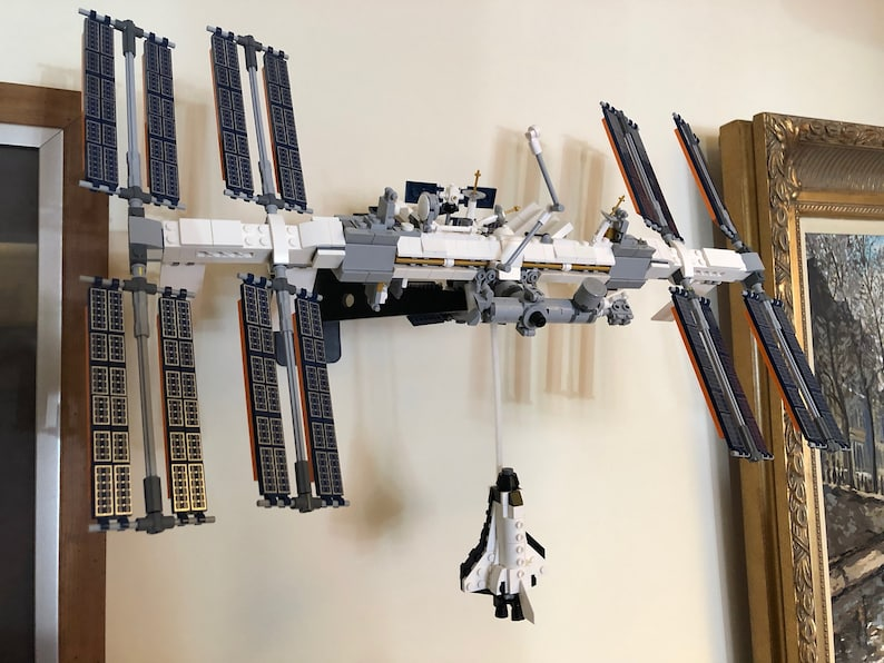 ISS Inspired Wall Mount for Space Station Models