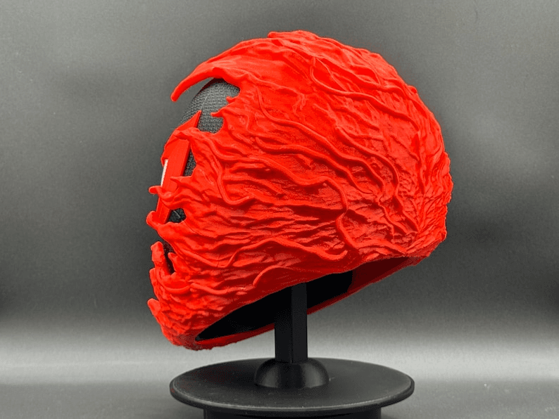 Miles Morales x Carnage Inspired Spider-Man Fan Mask