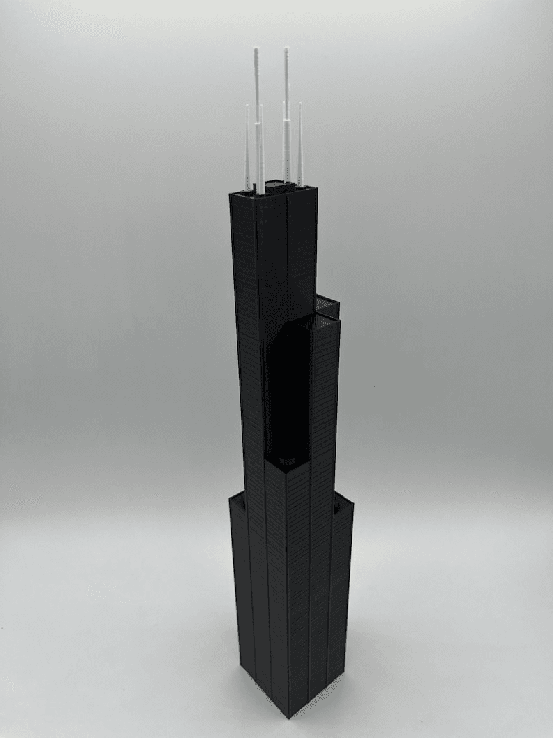 Sears Tower Inspired Miniature Model – Chicago Icon