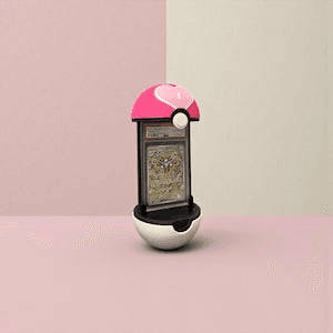 Love Ball Inspired PSA Graded Card Display Stand