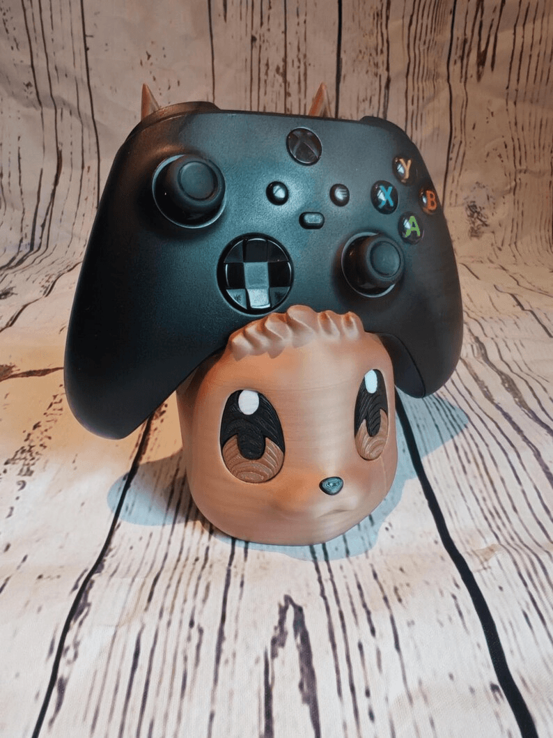Eevee Inspired Gaming Controller Stand | Pokemon Fan Art