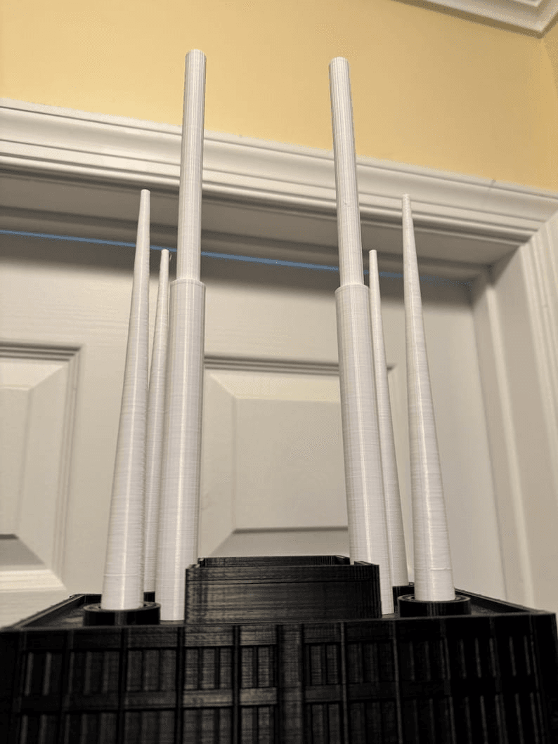 Sears Tower Inspired Miniature Chicago Landmark Model