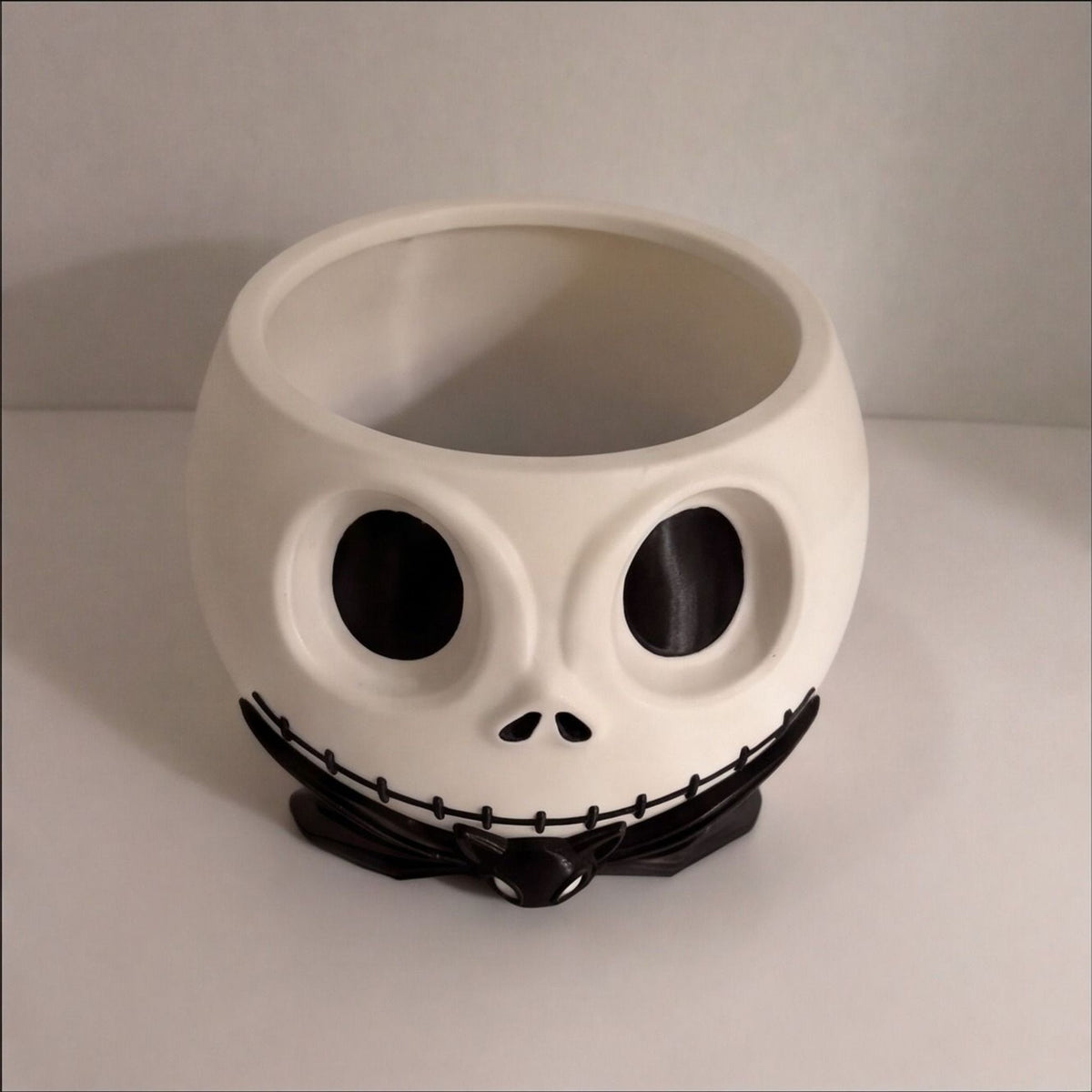 Jack Skellington Inspired Halloween Candy Dish Bowl