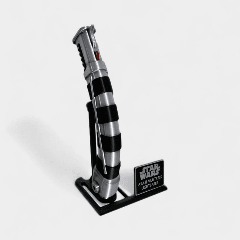 Asajj Ventress Inspired Curved Lightsaber – Clone Wars Fan Prop