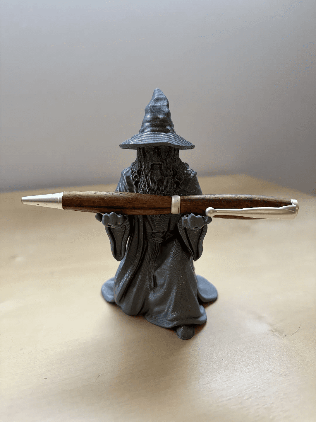 Gandalf-Inspired Wizard Pen Holder | LOTR Fan Gift