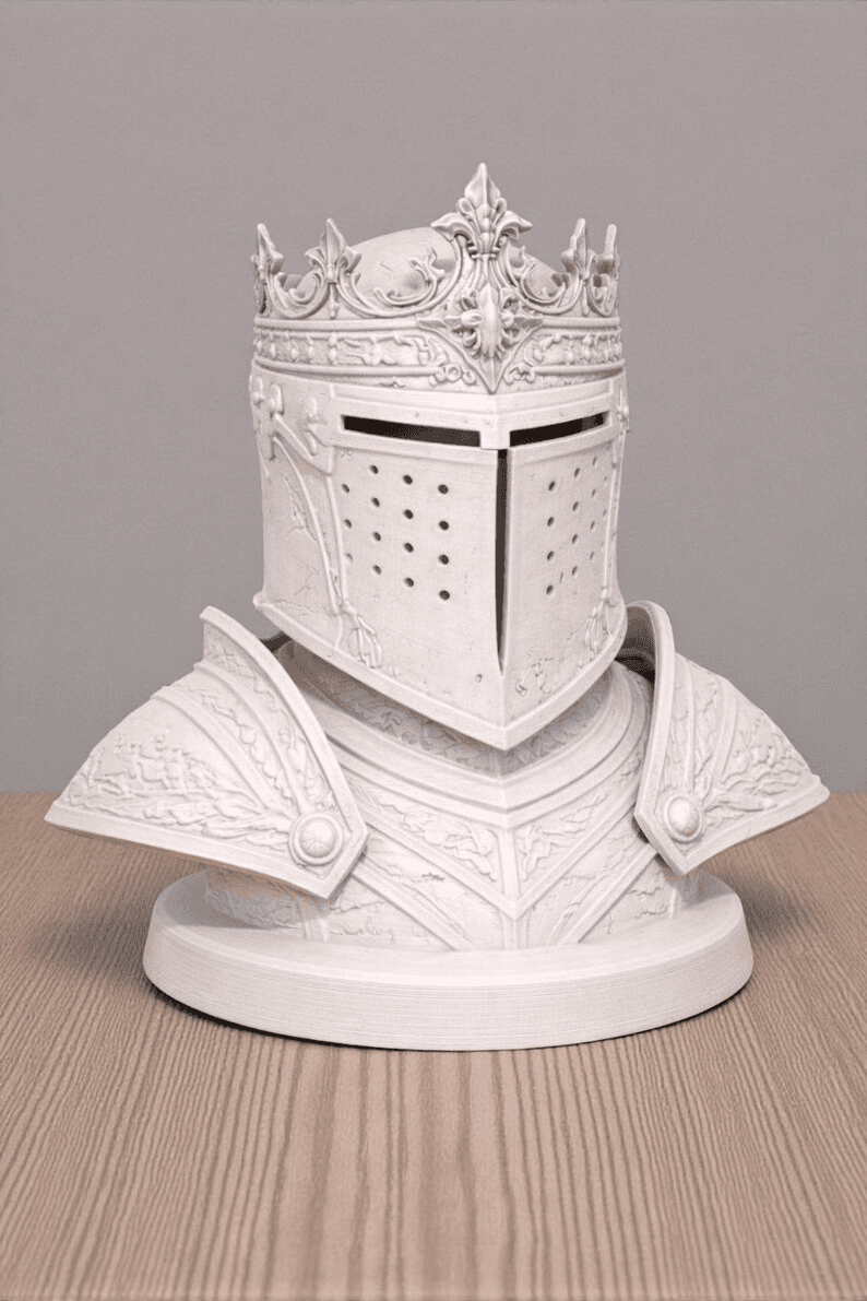 Royal Knight Armour Bust Headphone Stand – Medieval Gamer