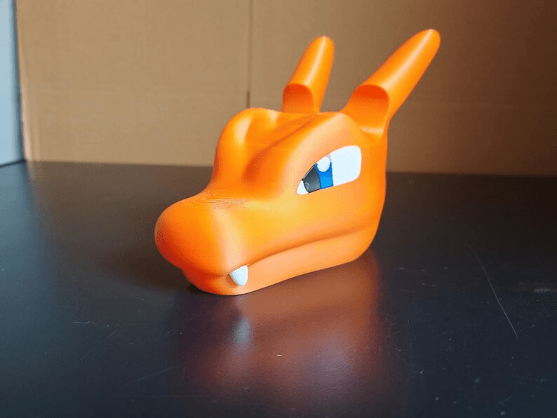 Charizard-Inspired Dragon Head Controller Holder