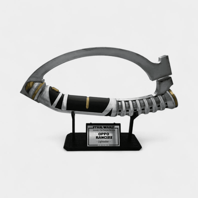 Oppo Rancisis Inspired Lightsaber Fan Replica Prop
