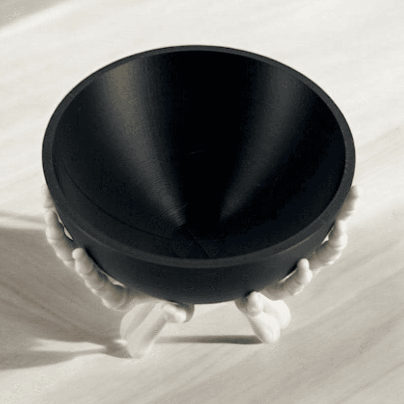 Skeleton Hand Halloween Candy Bowl – Spooky Gothic Dish