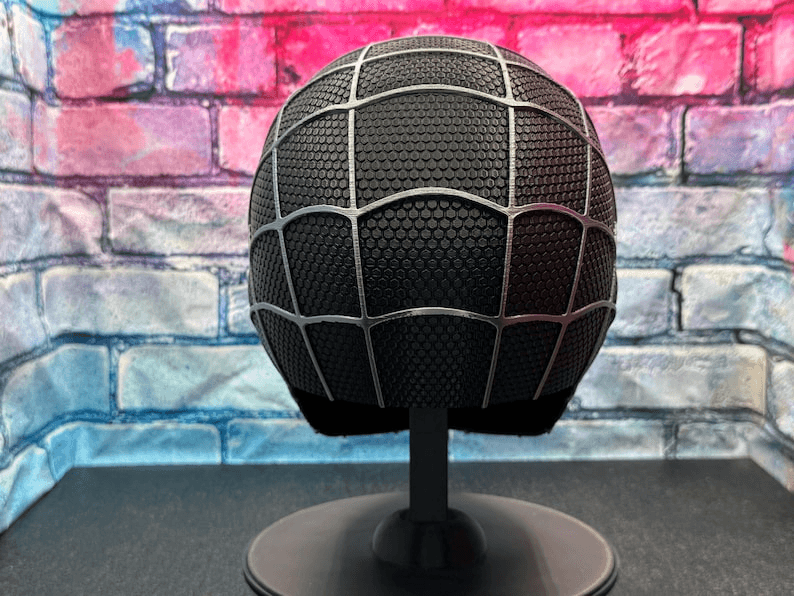 Spider-Man Black Suit Inspired Cosplay Helmet Mask