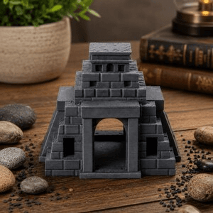 Mayan Pyramid Ancient Temple Aquarium Decoration Ornament