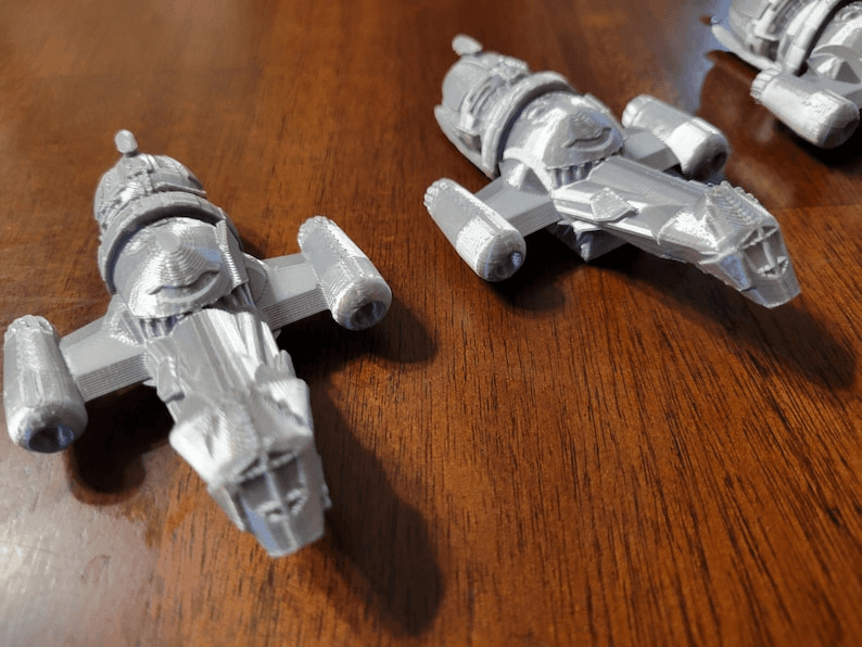 Serenity Firefly-Inspired Mini Ship Models – Set of 3