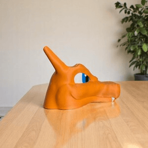 Charizard-Inspired Dragon Head Gaming Controller Stand