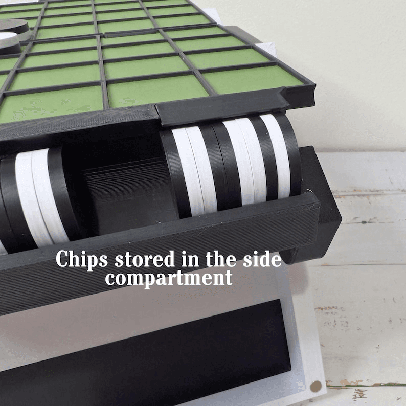 Foldable Reversi Strategy Board Game with Travel Case