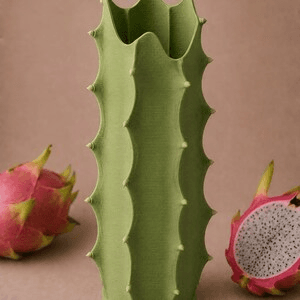 Cactus-Inspired Novelty Vase | Dragon Fruit Style Decor