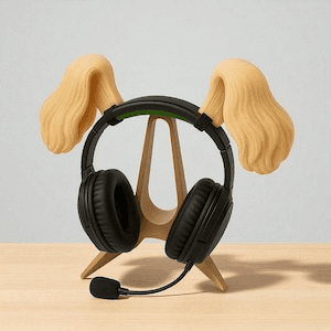 Cocker Spaniel Floppy Dog Ears Headphone Attachment