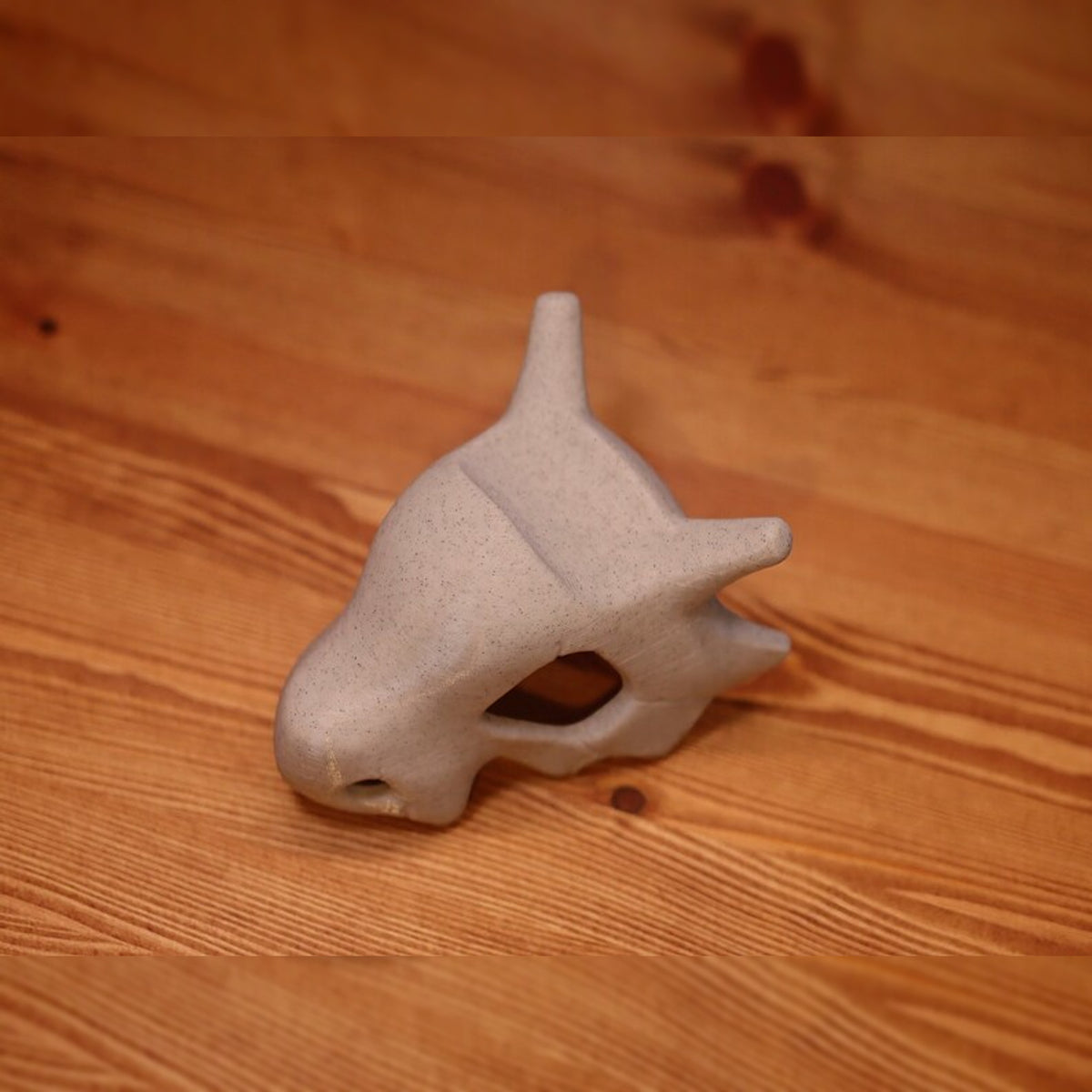 Cubone-Inspired Marble Style Skull Controller Stand