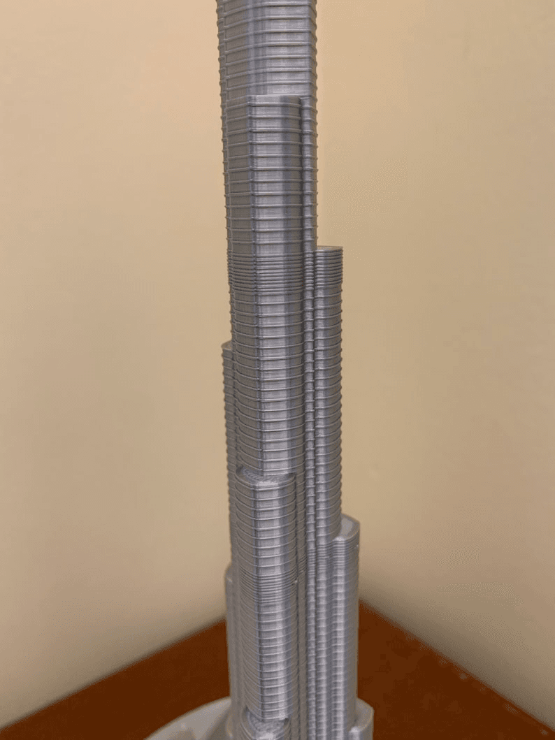 Burj Khalifa Inspired Tower Model | Dubai Skyline Figurine