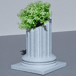 Mini Roman Column Succulent Pot | Ancient Pillar Planter