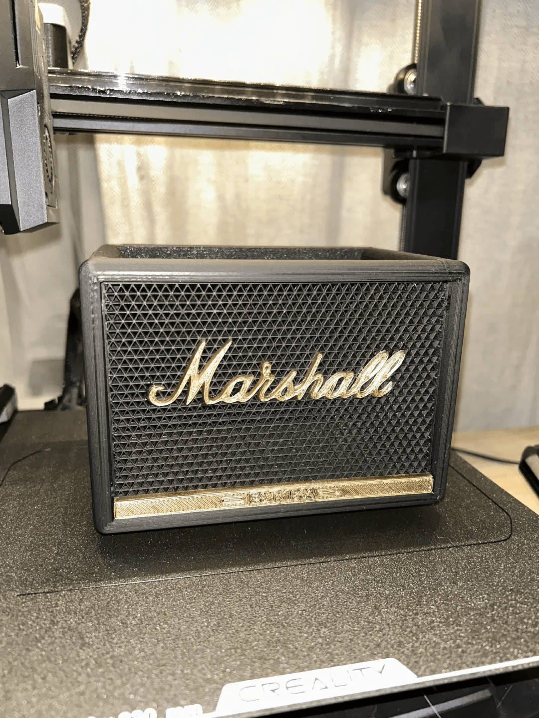 Marshall-Inspired Speaker Desk Pencil Holder