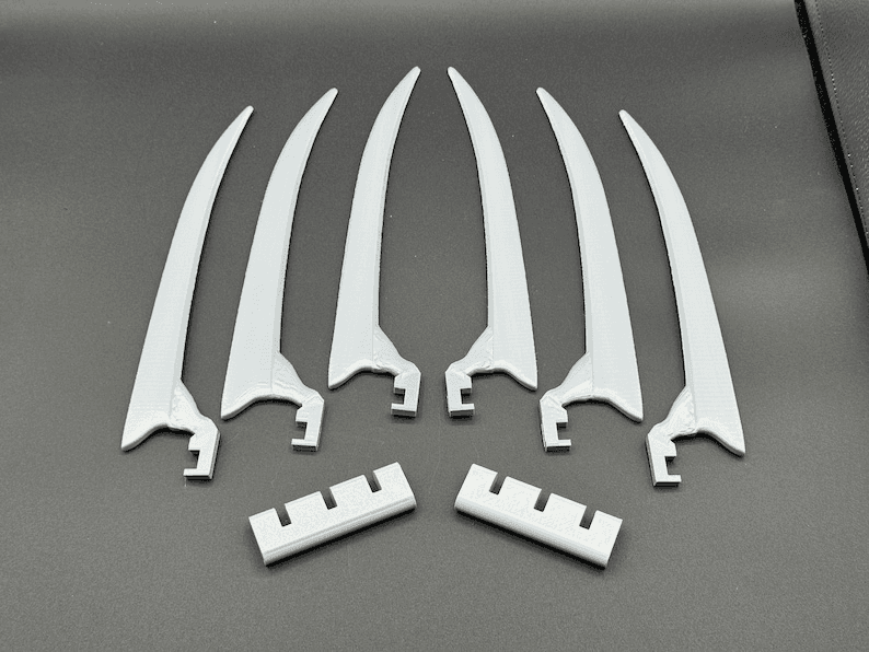 Wolverine-Inspired Cosplay Claws | Raw DIY Fan Kit