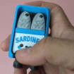 Sardine Can Fidget Clicker Cute Sensory Stress Toy