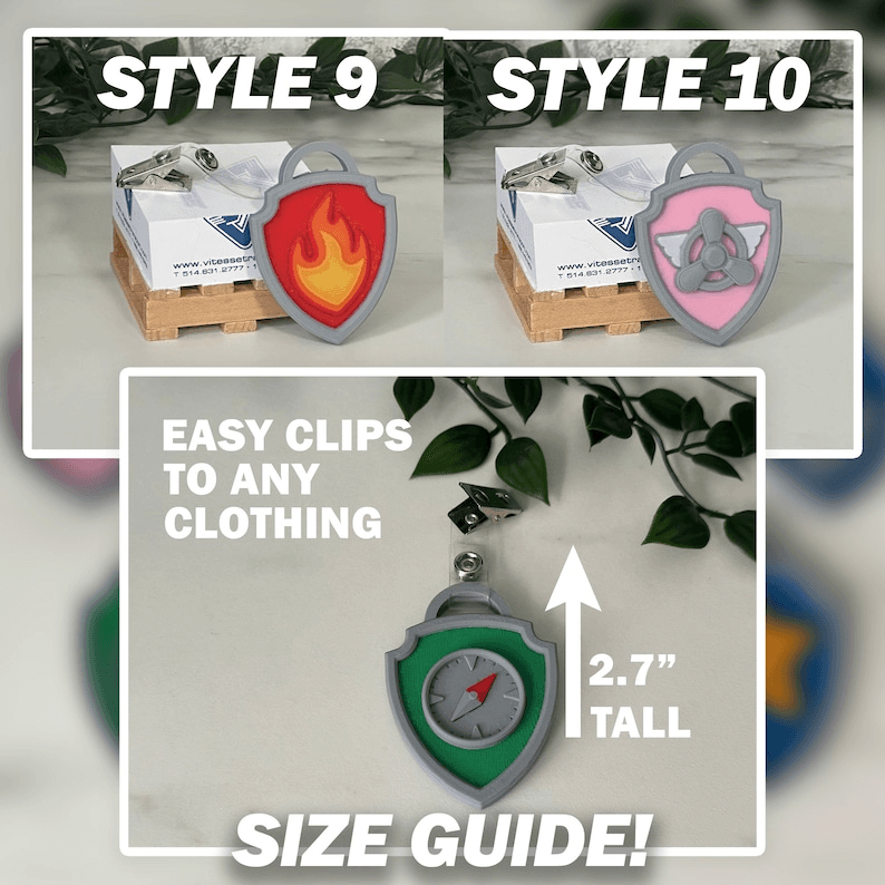 Chase-Inspired Police Shield Badge | Paw Patrol Fan Gift