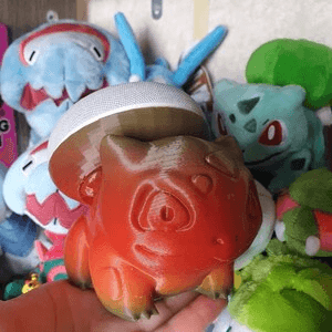 Bulbasaur-Inspired Google Nest Mini Stand & Holder