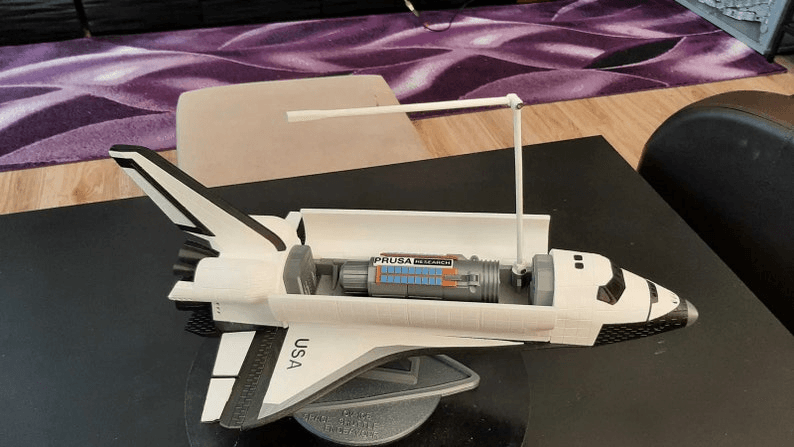 NASA Endeavour Space Shuttle Inspired Detailed Collector Model