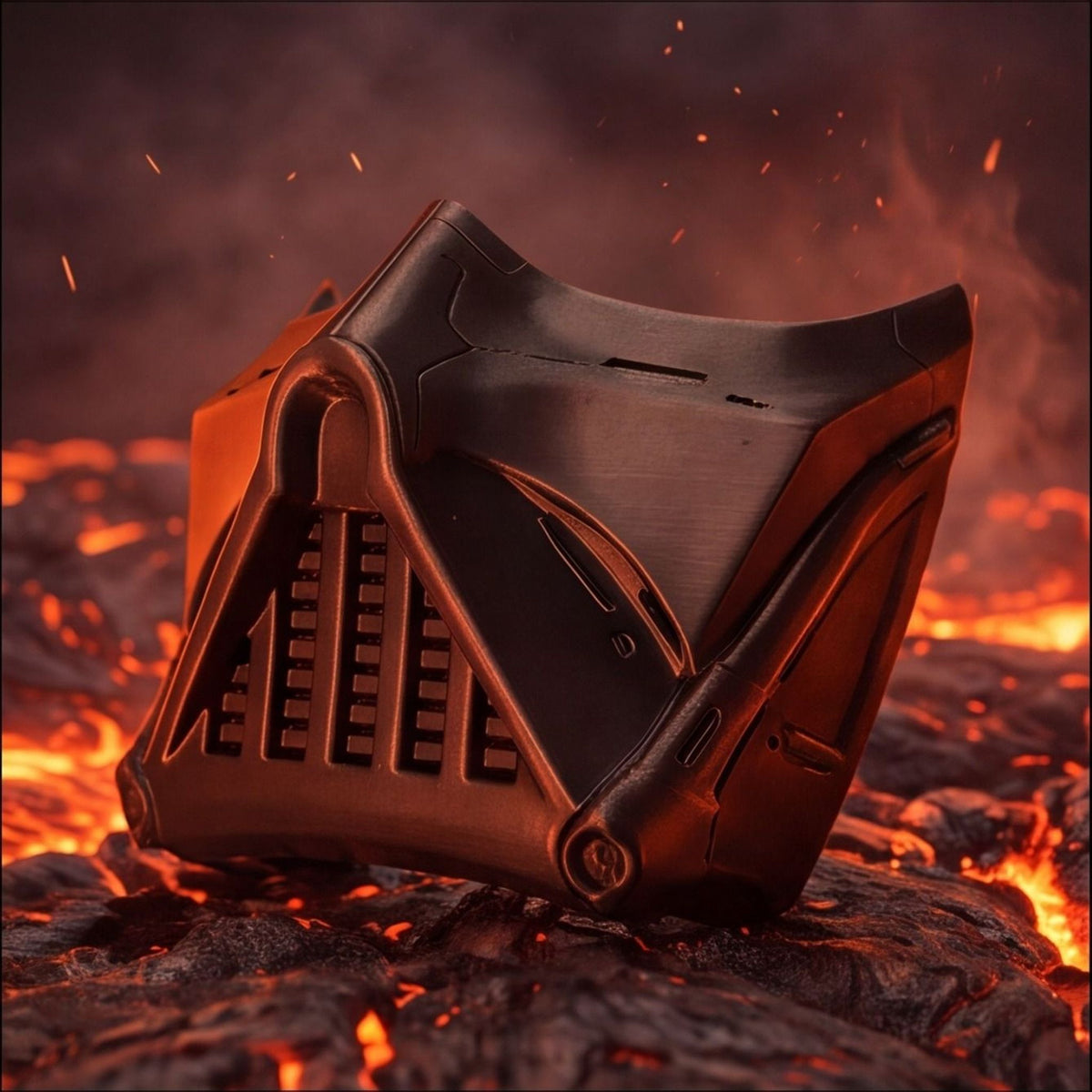 Dark Side Respirator Mask | Vader-Inspired Fan Costume Prop