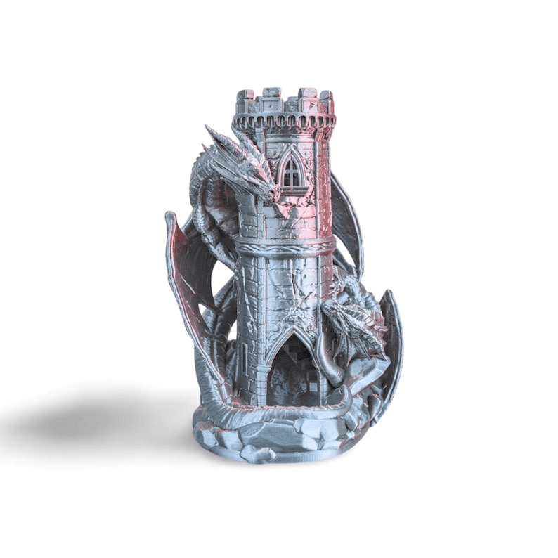 Dragon Castle Dice Tower – Fantasy RPG Tabletop Gaming