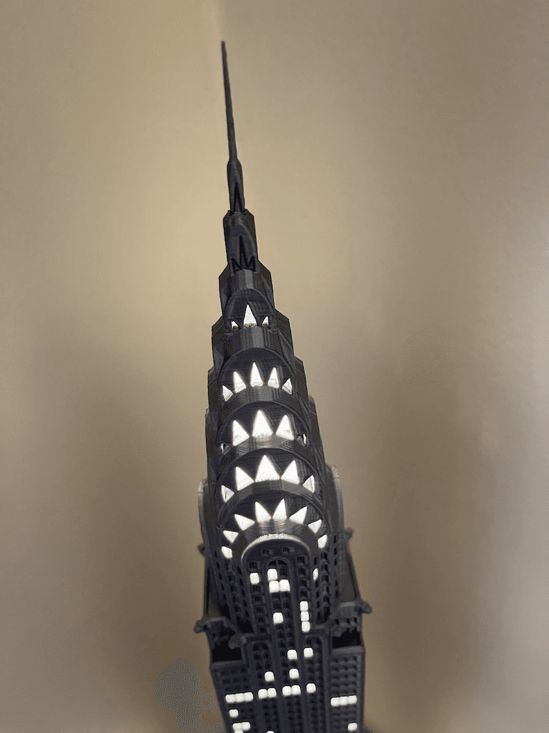 Chrysler Building Light-Up Miniature Model | NYC Landmark