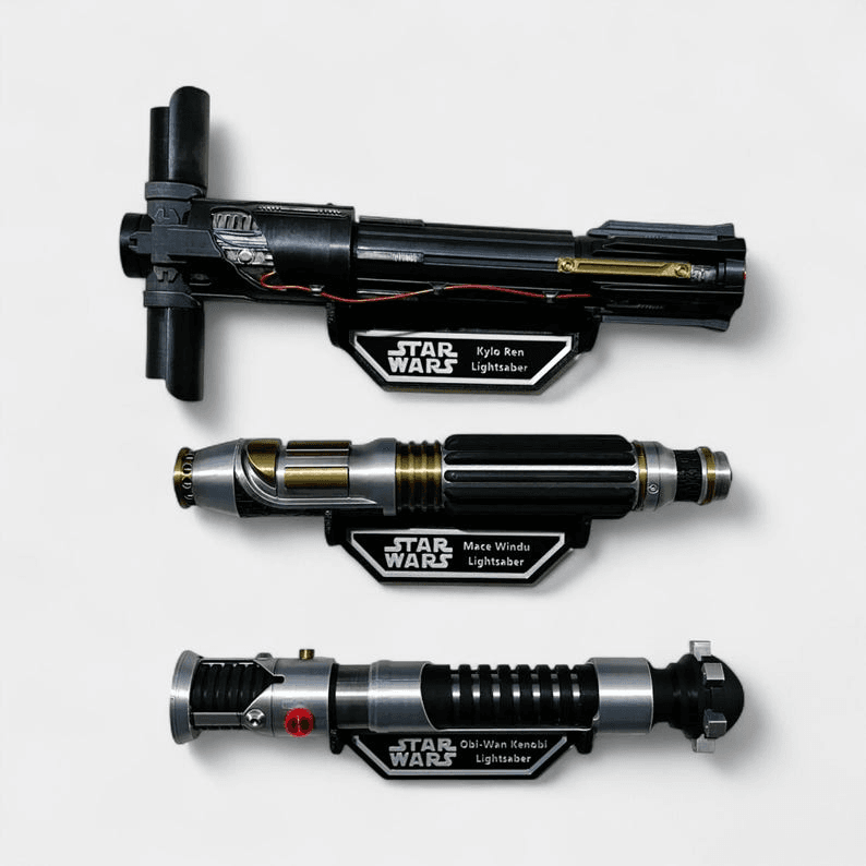 Asajj Ventress Inspired Curved Lightsaber – Clone Wars Fan Prop
