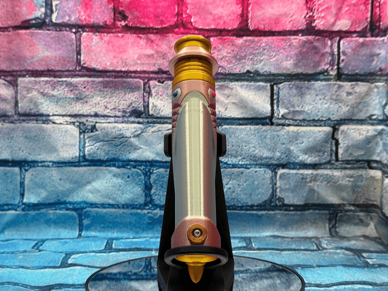 Darth Sidious Inspired Red Lightsaber Cosplay Hilt