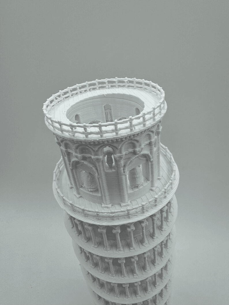 Leaning Tower of Pisa Miniature Model | Desk Decor