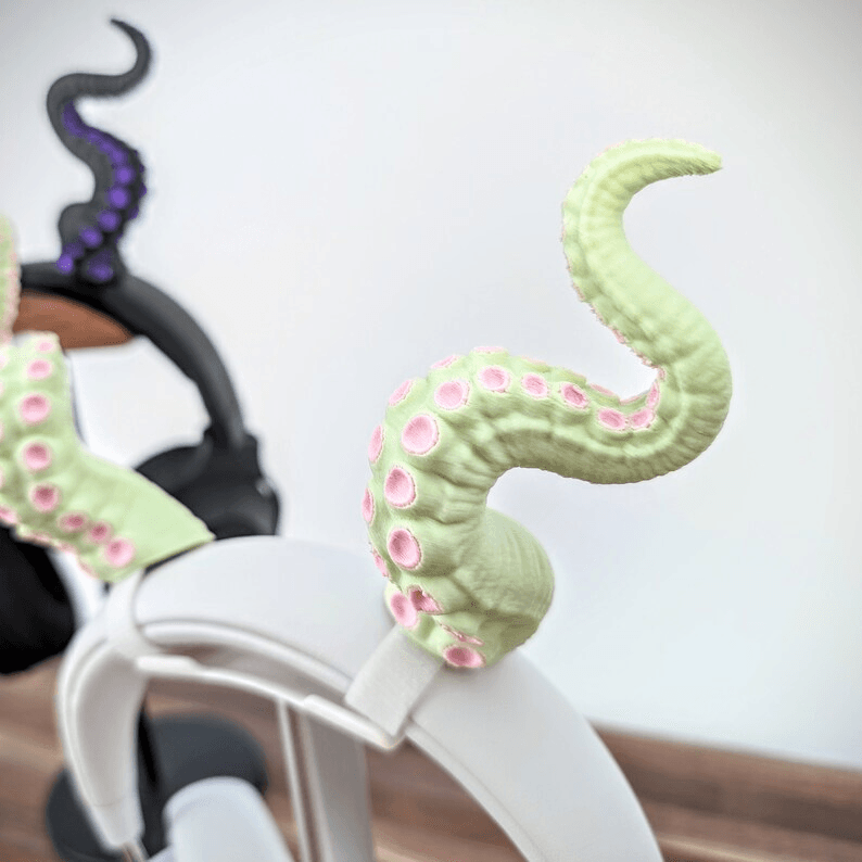 Tentacle Horns Headphone Accessory | Kraken Style