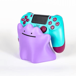 Ditto Inspired Controller Stand | Pokémon Fan Gaming Holder