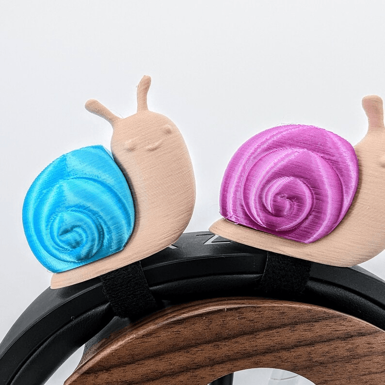 Cartoon Snail Headphone Stand & Speaker Holder Desk Decor