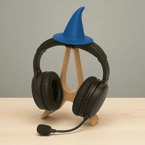 Wizard Hat Headset Attachment for Gaming & Cosplay