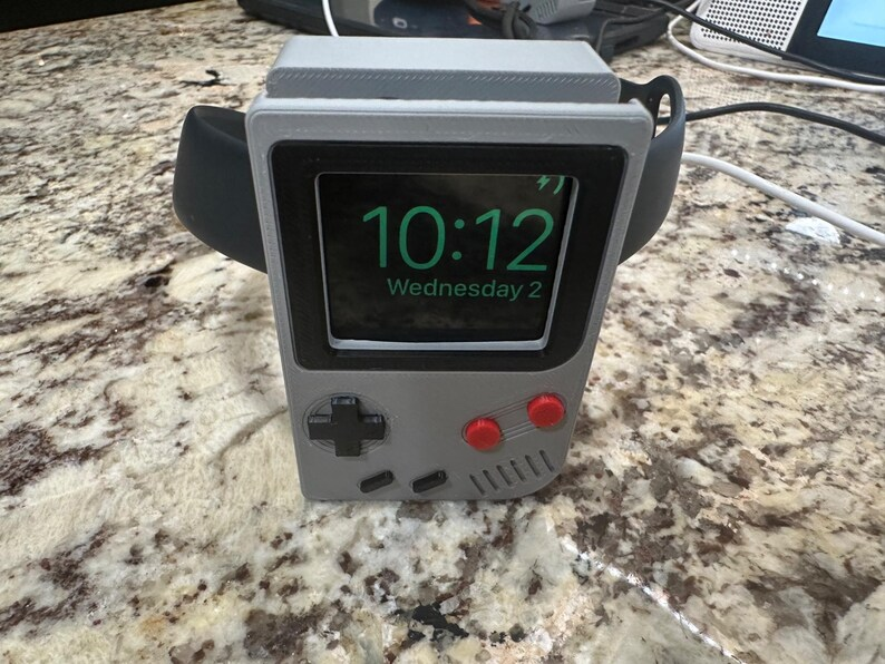Game Boy Inspired Apple Watch Stand | Retro Gaming Dock