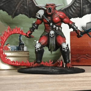 Balor Demon Miniature – D&D Inspired Tabletop RPG Figure