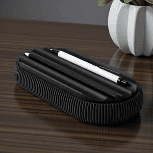Ribbed Pen Tray – Modern Minimalist Desk Organizer