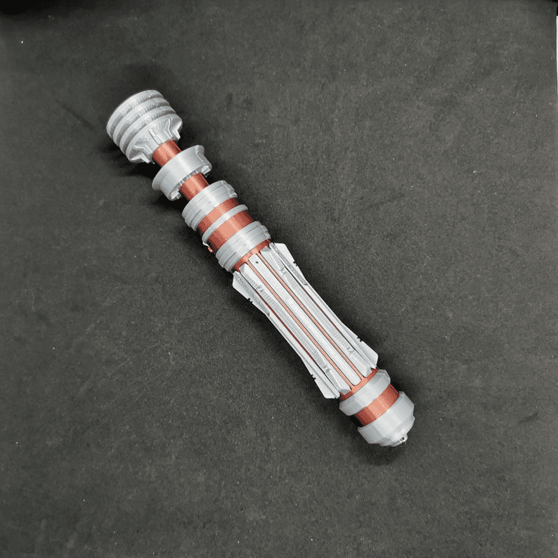 Leia Organa Inspired Lightsaber Prop & Display Stand