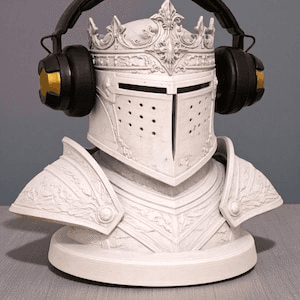 Royal Knight Armour Bust Headphone Stand – Medieval Gamer