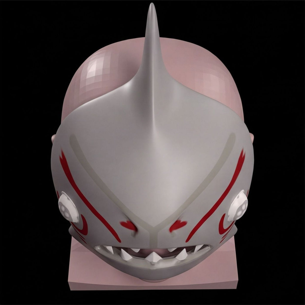 Splatoon 3 Shiver-Inspired Fan Art Cosplay Mask Kit