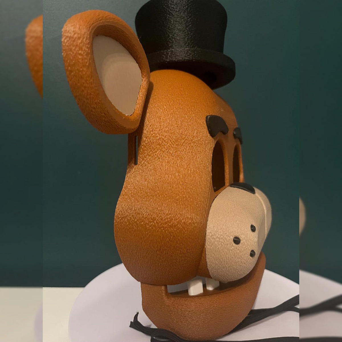 Freddy Fazbear Inspired Fan Cosplay Mask Accessory
