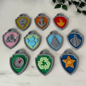 Chase-Inspired Police Shield Badge | Paw Patrol Fan Gift