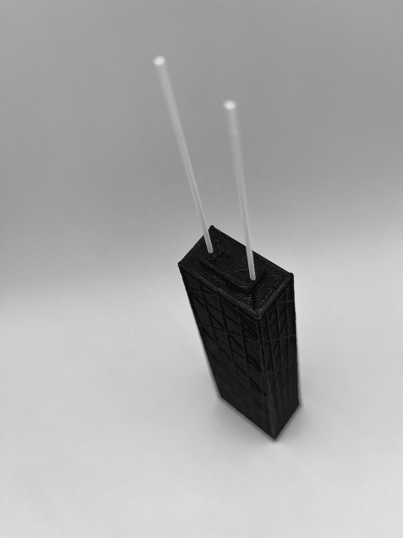 John Hancock Center Inspired Miniature Skyscraper Model