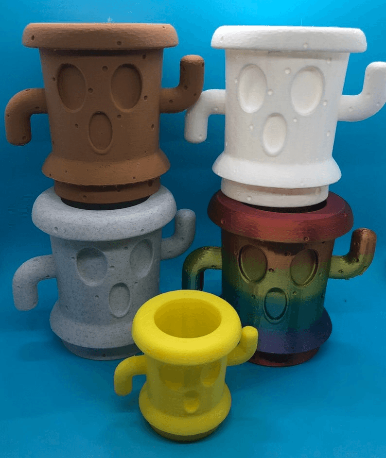 Lloid Gyroid Inspired Planter – Animal Crossing Fan Gift