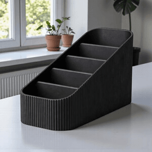 Multi Remote Control Organizer – Gaming Desk Storage Caddy